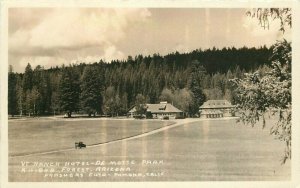 De Motte Park VT Ranch Hotel Kaibab Forest Arizona 1930s Postcard 8540