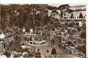 Dorset Postcard - Rockery - Central Gardens - Bournemouth - RP - Ref 7929A
