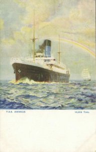 The Blue Funnel Line Steamer T.S.S. Aeneas (1920s)