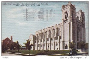 The Nave of St. John's Cathedral, Denver, Colorado, PU-1917