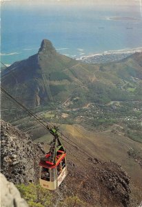 US6006 mountain cableway lion s head and robben island south africa