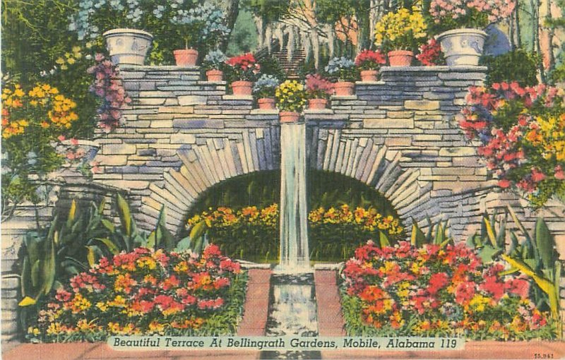 Mobile, Alabama Bellingrath Gardens Linen, Unused