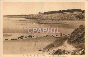 Old Post Card La Bernerie (Loire Inf) The Cote de Crevecoeur