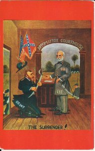 Atlanta GA, Civil War, Grant Surrenders to Lee, Confederate Flag, Advertising