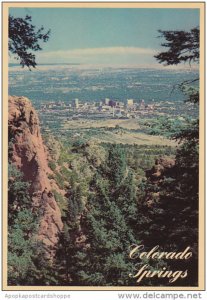 Colorado Colorado Springs View From Inspiration Point