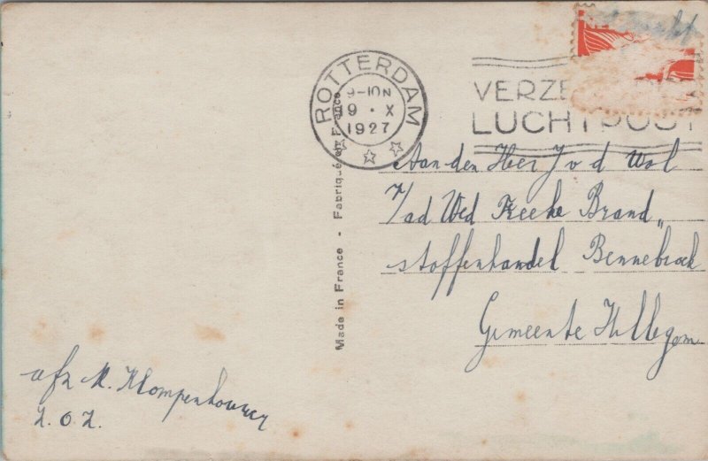 Romantic Victorian Couple Vintage RPPC C001