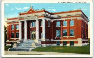 M-31137 Public Library Lansing Michigan