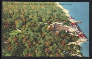 North Carolina colour PC Waterside Theatre & Fort Raleigh Roanoke Island unused
