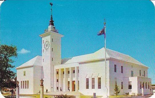 Bermuda Hamilton City Hall 1965