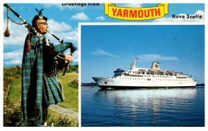 Canada  Yarmouth N.S.  Greetings