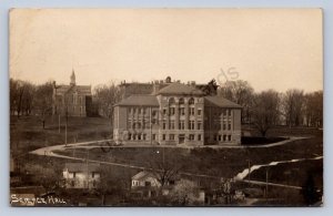 K3/ Granville Ohio RPPC Postcard c1910 Denison University Science Hall 373