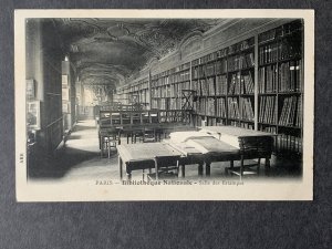 Bibliotheque Nationale Paris France Litho Postcard H1362084553