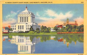 Alameda County Court House  Lake Merritt Oakland, California USA