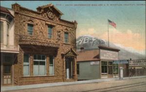 Skagway AK Arctic Brotherhood Hall c1910 Postcard