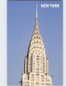 Postcard The Chrysler Building New York City New York USA