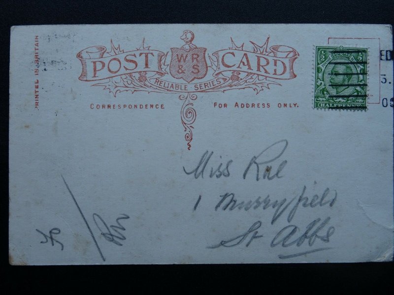 Scotland Romance Theme SHE IS MA DAISY, MA BONNY DAISY c1930s Comic Postcard