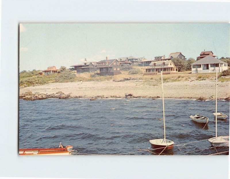 Postcard Paradise of the North Atlantic Bakers Island Salem Massachusetts USA