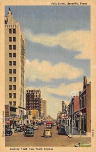 Polk Street Looking North  - Amarillo, Texas TX