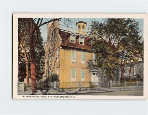 Postcard Warner House, Portsmouth, New Hampshire