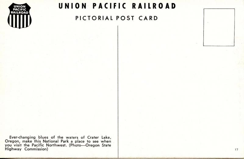 OR - Crater Lake (Union Pacific Railroad)