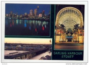 Darling Harbour 3-views , Sydney, Australia, 60-70s