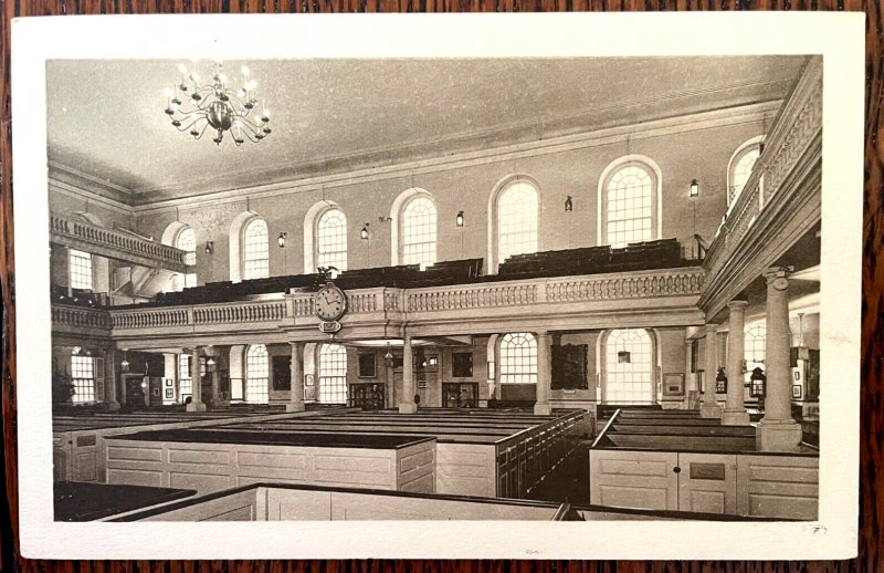 Vintage Postcard 1930-1945 Old South Meeting House, Boston, Massachusetts (MA)