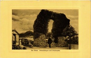 CPA AK Der Rhein Rolandsbogen u.Drachenfels GERMANY (896319)