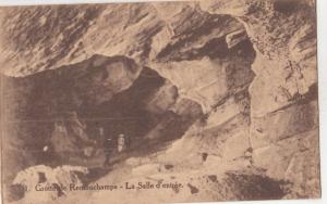 BF19345 la salle d entree  grotte de remouchamps   belgium  front/back image