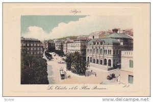 Le Theatre Et La Place Bresson, Alger, Algeria, Africa, 1900-1910s