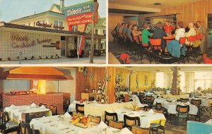 DINO'S RESTAURANT Daytona Beach, Florida Roadside Steak c1960s Vintage Postcard