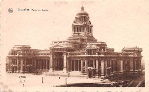 Palais de Justice Bruxelles Belgium Unused 