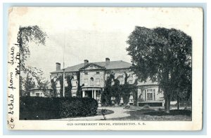 1906 Old Government House, Fredericton, New Brunswick, Canada PMC Postcard