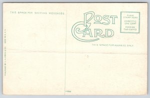 Tulsa Oklahoma~Front of High School Building~Vintage Postcard