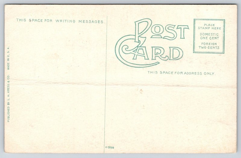 Tulsa Oklahoma~Front of High School Building~Vintage Postcard