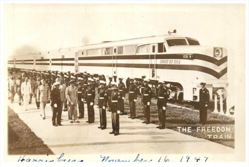 Freedom Train, Spirit of 1776, Marine Honor Guard  RPC