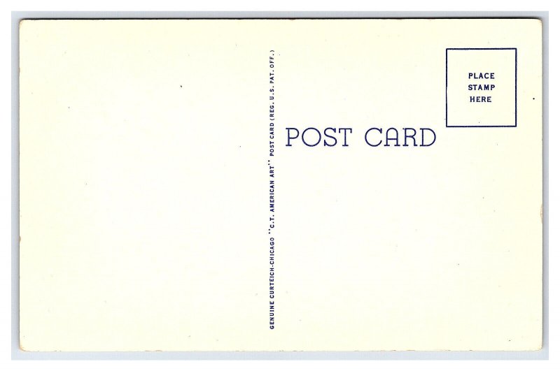 Washington School Independence Kansas Postcard