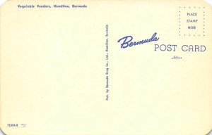 Vegetable Vendors Hamilton Bermuda Island Unused 