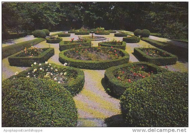 North Wales Formal Gardens Ruthin Castle