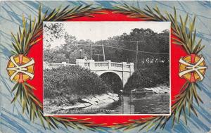 C85/ Albert Lea Minnesota Mn Postcard c1910 Hatch Bridge River Fancy