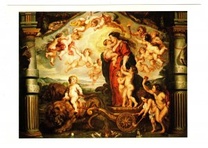 Triumph of Divine Love, Rubens, Cherubs, Painting, Ringling Museum, Florida