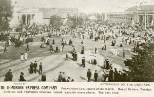 Canada - ON, Toronto. 1907 Canadian National Exhibition, Dominion Express Co