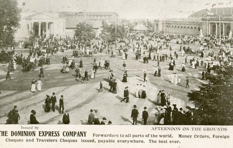 Canada - ON, Toronto. 1907 Canadian National Exhibition, Dominion Express Co