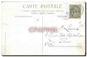 Old Postcard Fantasy Flowers