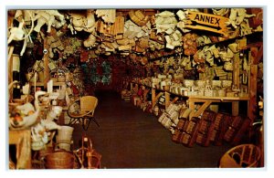 PUTNEY, VT Vermont ~ Roadside BASKETVILLE World's Largest c1960s Postcard