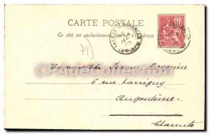 Old Postcard Niort Donjon