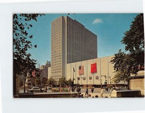 Postcard Coliseum, Columbus Circle, New York City, New York