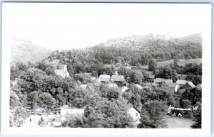 RPPC  JAMAICA, Vermont  VT    BIRDSEYE   Windham County     Postcard