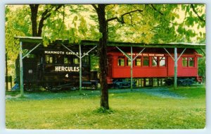 MAMMOTH CAVE NATIONAL PARK, KY ~ Hercules-Mammoth CAVE TRAIN c1950s  Postcard