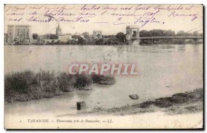 Tarascon - Panorama taken of Beaucaire - Old Postcard