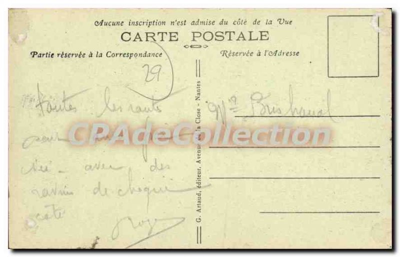 Postcard The Old Station Road Huelgoat